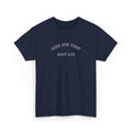 Seek Him First Navy Blue Embroidered T-shirt